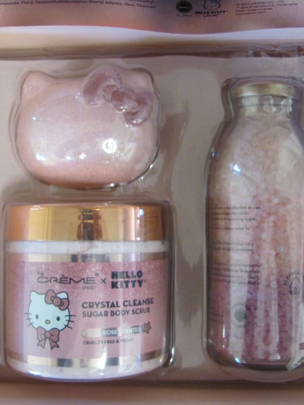 THE CREME SHOP HELLO KITTY 3 PIECE BUNDLE NEW IN PACKAGE - Picture 3 of 6